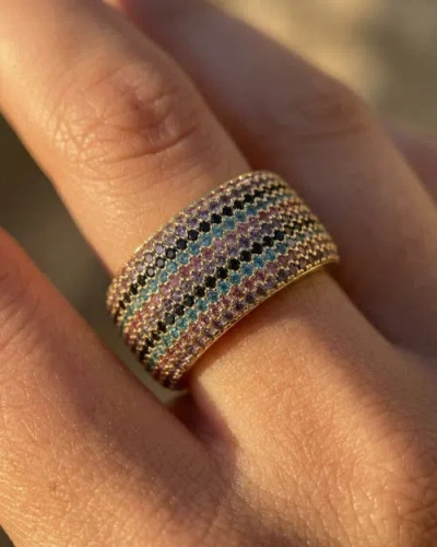 Native Gem Billionaire Ring In Multi