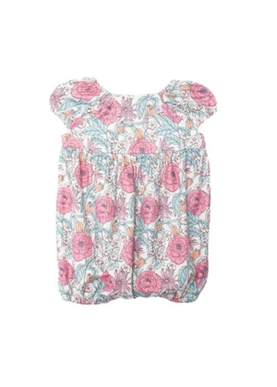 Mabel + Honey April Cap Sleeve Romper In Multi