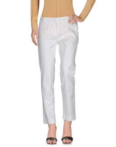 M Missoni Casual Pants In White