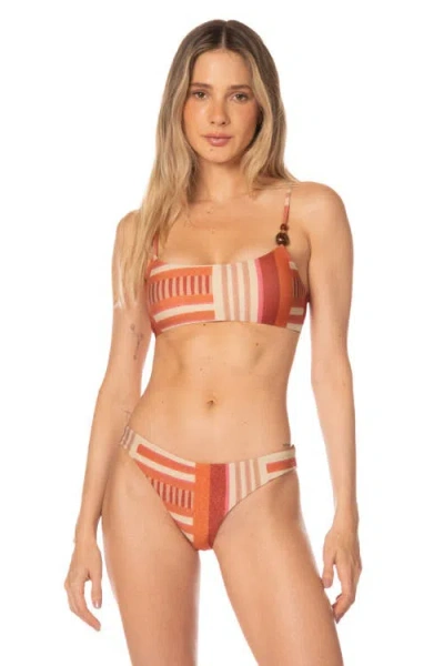 Kiby's Kibys Sunset Bazaar Stripes Leslie Moderate Basic Bottom In Multi
