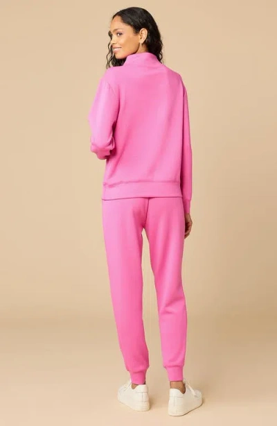 Softies Athleisure Dreamtech 1/4 Zip Jogger Set In Multi