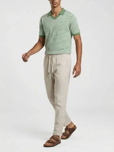 Walker & Hunt Milton Striped Polo Shirt In Multi