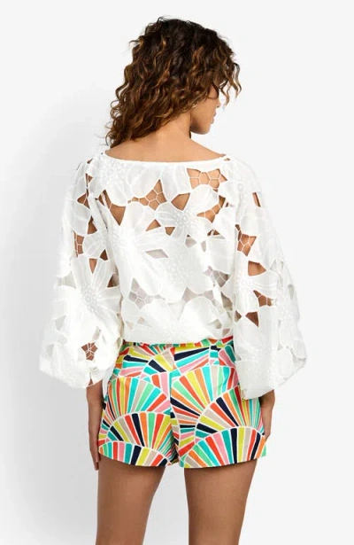 Trina Turk Corbin Short In White
