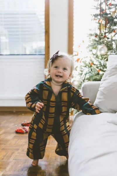 Winnie + Crew Brooks Quarter-zip Set In Multi