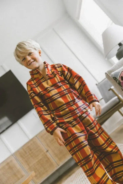 Winnie + Crew Brooks Quarter-zip Set In Multi