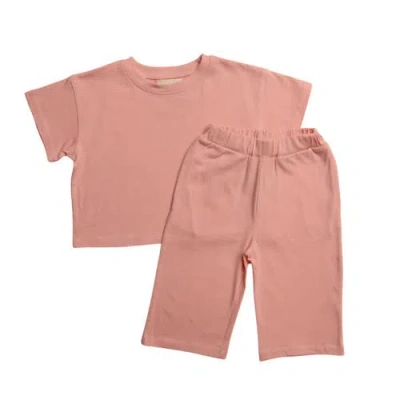 Winnie + Crew Sawyer Set In Pink