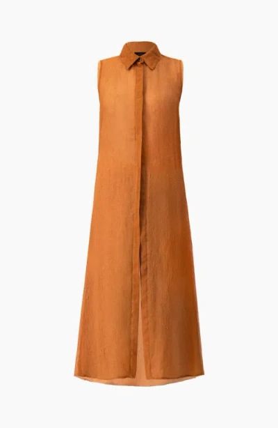 Ivonne Sleeveless Collared Tunic In Multi