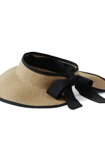 Lands' End Facesaver Packable Visor In Brown