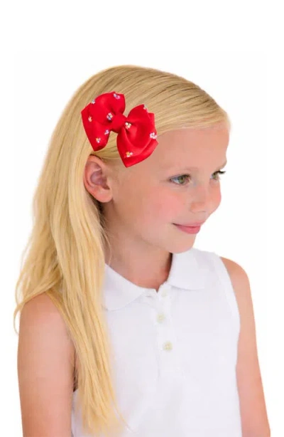 Bits & Bows Firecracker Summer Hair Bow Set In Multi