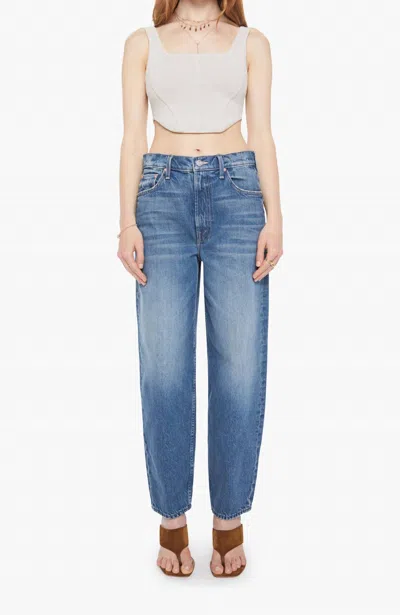 Mother Rabbit Hole Ankle Jeans In Remember When In Blue