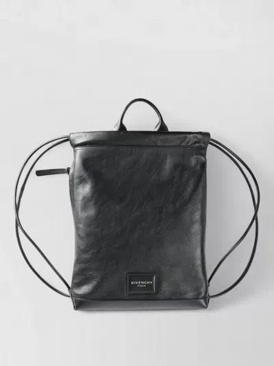 Givenchy Antigona Stamped Medium Drawstring Backpack In Black