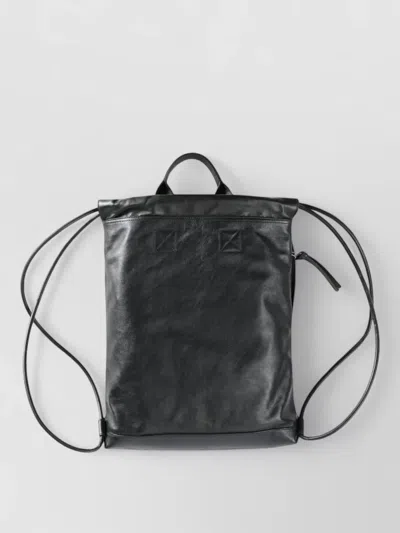 Givenchy Antigona Stamped Medium Drawstring Backpack In Black