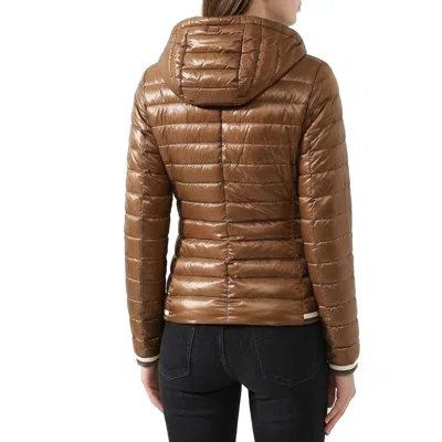 Herno Lightweight Down Jacket In Brown