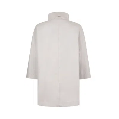 Herno Cotton Coat In White