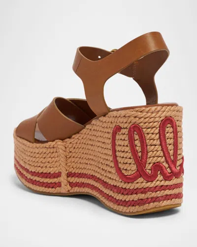 Chloé Elegant Sandal With 10.5 Cm Heel Height For Women In Brown