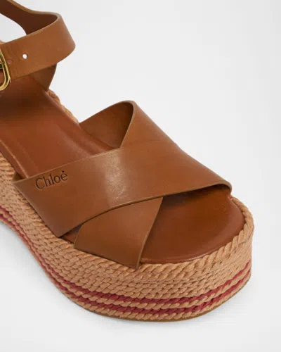 Chloé Elegant Sandal With 10.5 Cm Heel Height For Women In Brown