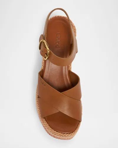 Chloé Elegant Sandal With 10.5 Cm Heel Height For Women In Brown