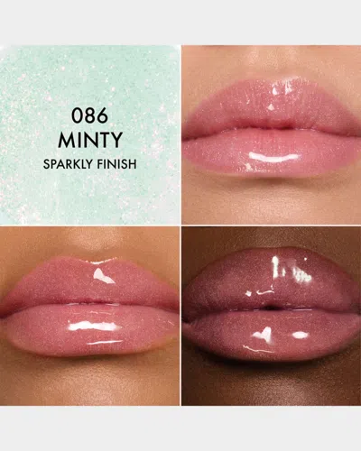Dior Lip Glow Oil Hydrating High-shine Gloss 086 Minty 0.2 Oz/6 ml
