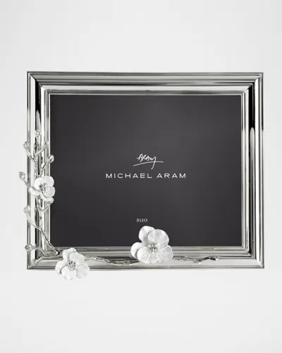 Michael Aram Orchid 8x10 Picture Frame In Silver