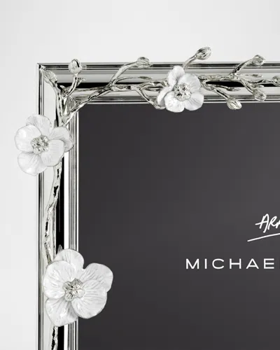Michael Aram Orchid 8x10 Picture Frame In Silver