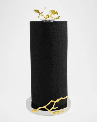 Michael Aram Butterfly Gingko Gold Tone Paper Towel Holder