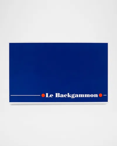 Jonathan Adler Le Backgammon Set In Blue