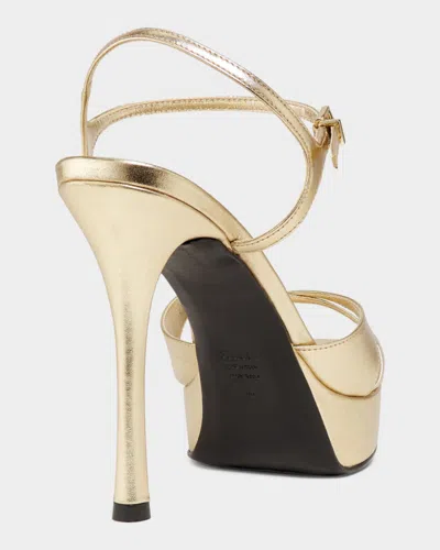 Schutz Maxine Platform Sandal In Gold