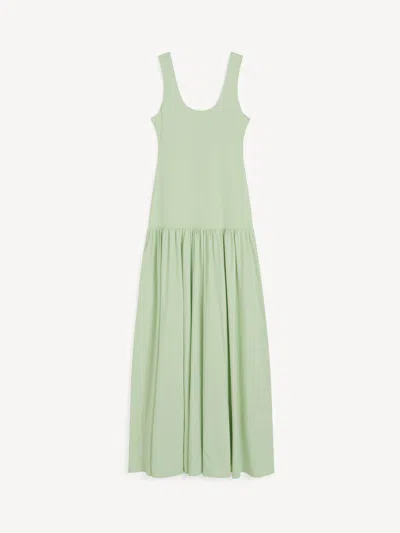 By Malene Birger Marcielle Gathered Sleeveless Dress In Gray