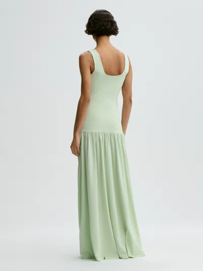 By Malene Birger Marcielle Gathered Sleeveless Dress In Gray