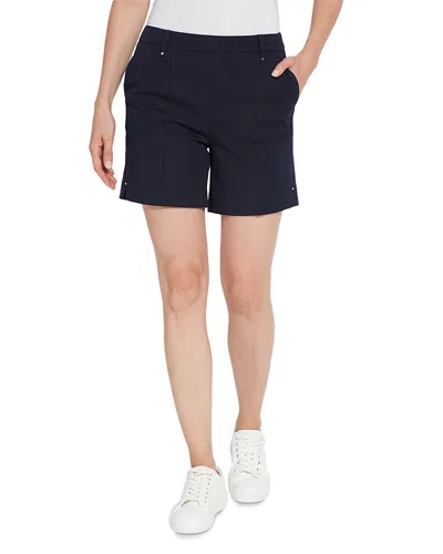 Lyssé Amanda Stretch Twill Short In True Navy In Blue