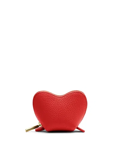 Cuyana Mini Heart Case In Red