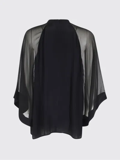 Filippa K Sheer Raglan Blouse In Black