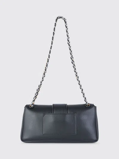 Jacquemus Le Bambino Chaine Nappa Leather Shoulder Bag In Black