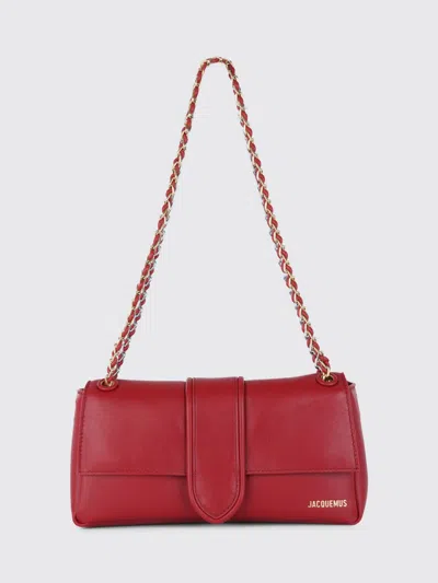 Jacquemus Multicolor Lamb Ovis Aries Aries Shoulder Bag In Red