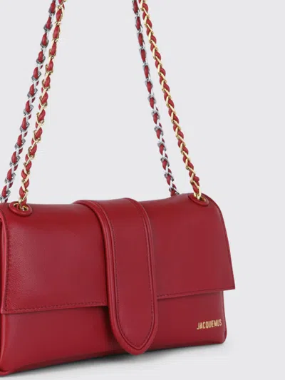 Jacquemus Multicolor Lamb Ovis Aries Aries Shoulder Bag In Red