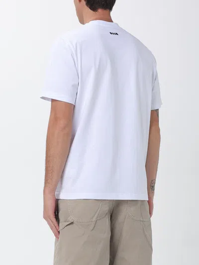 Msgm Logo-print T-shirt In Multi