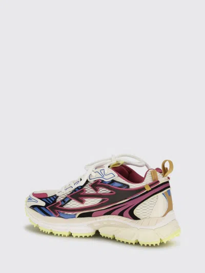 Off-white Multicolor Polyamide Athletic Sneakers In Multi