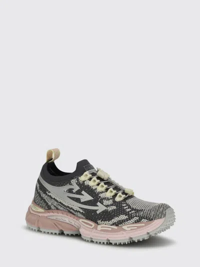 Off-white Multicolor Polyethylene Athletic Sneakers In Gray