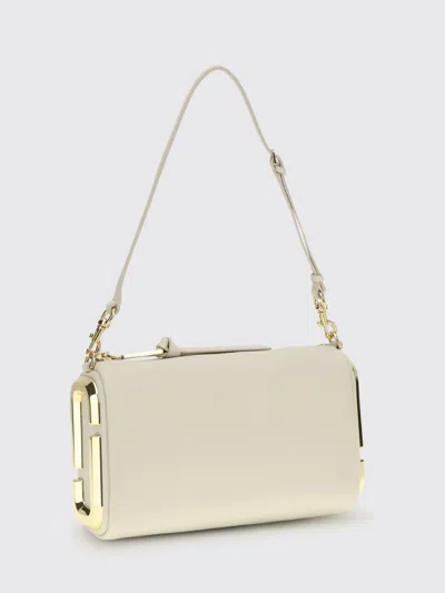 Marc Jacobs Leather Shoulder Bag Adjustable Detachable Strap In Neutral