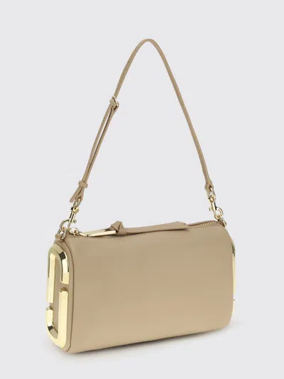 Marc Jacobs Snapshot Leather Shoulder Bag In Brown