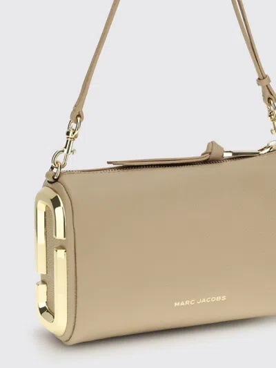 Marc Jacobs Snapshot Leather Shoulder Bag In Brown
