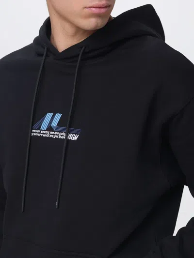 Msgm Sweater Men  In Black