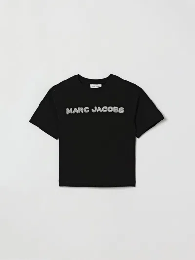 Marc Jacobs Logo-print T-shirt In Black