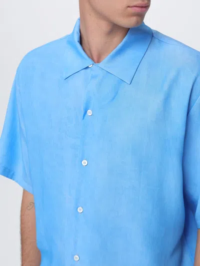 Msgm Shirt In Blue