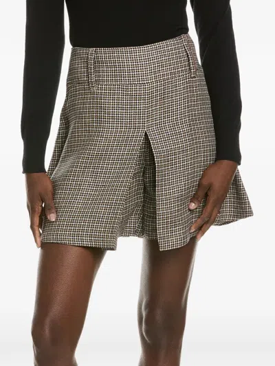 Brunello Cucinelli Plaid-pattern Shorts In Neutral