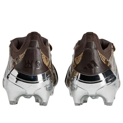Adidas Originals X Wales Bonner Predator Elite Snakeskin-effect Sneakers In Brown