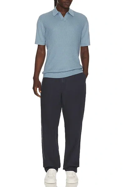 Rag & Bone Evan Elasticated Trouser In Blue
