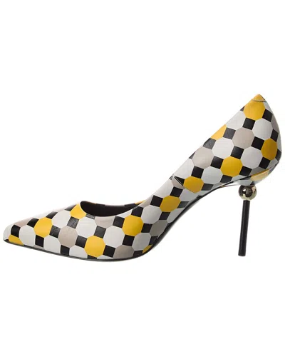 Roger Vivier Leather Pump In Multi