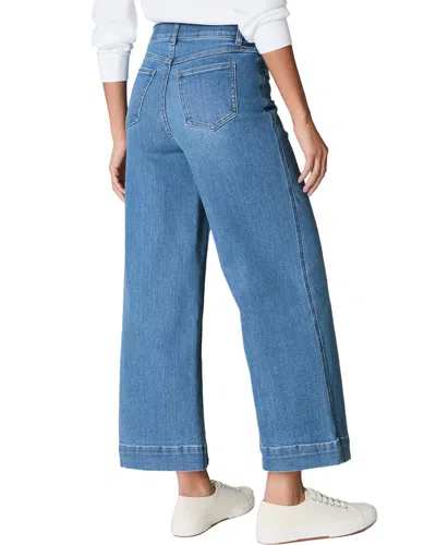 Spanx Pull-on Crop Wide In Blue