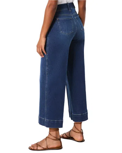 Spanx Pull-on Crop Wide Jean In Blue
